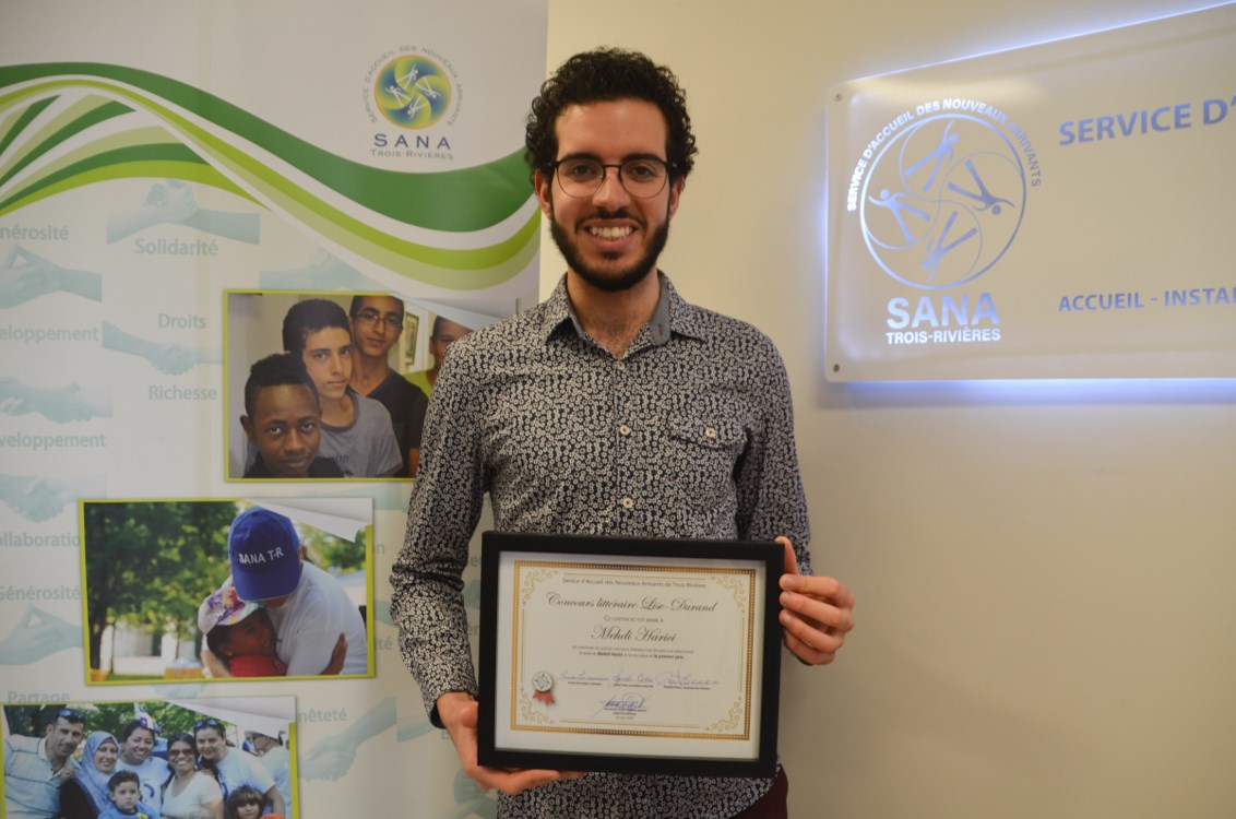 Le premier prix, déjà gagnant l'an dernier, Mehdi Harici.