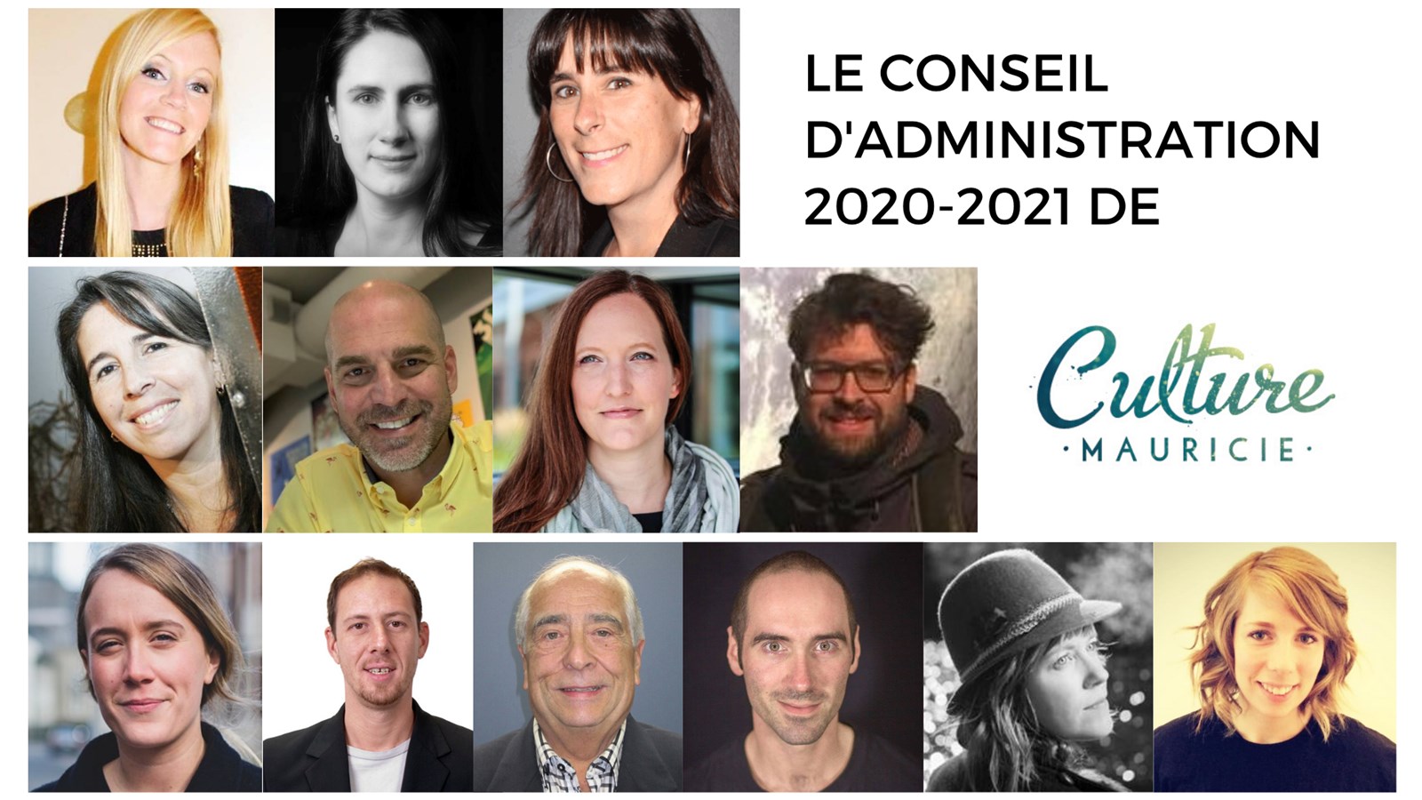 Culture Mauricie présente son conseil d’administration et son bilan 2019-2020