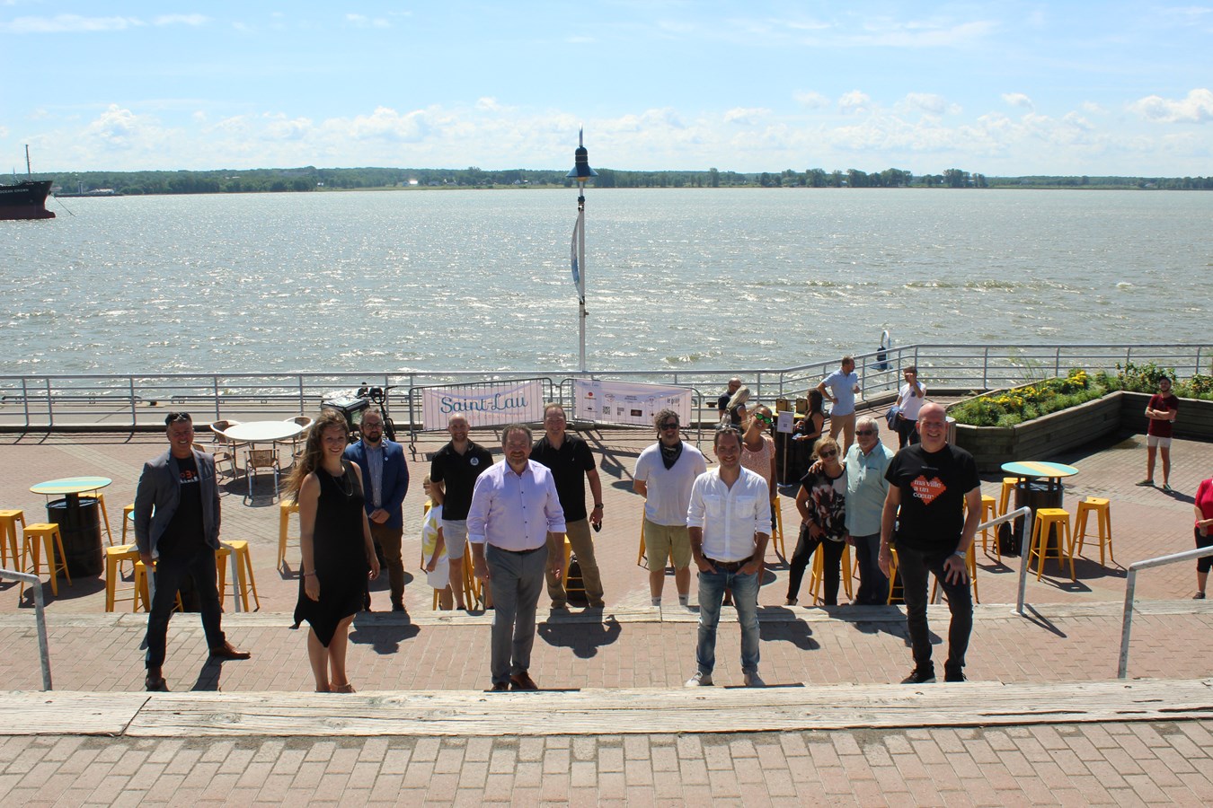 Une terrasse collective en plein cœur de Trois-Rivières 