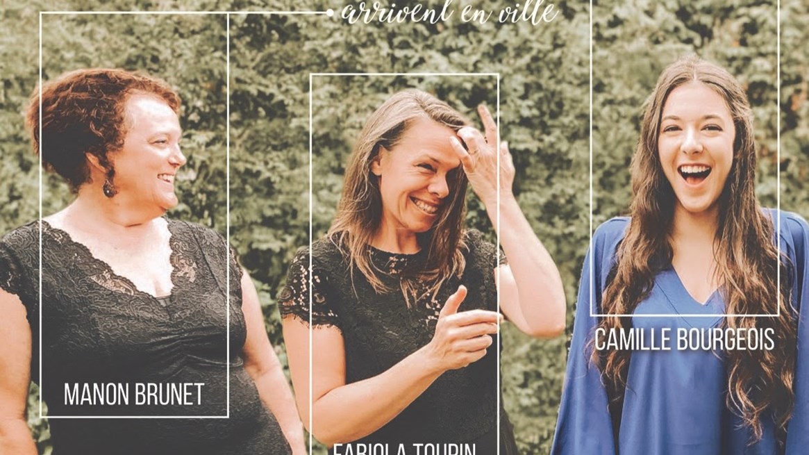 "Les Trifluviennes arrivent en ville" est un spectacle où la chanson, l’humour, le théâtre et la poésie s’unissent pour offrir un portrait féminin et personnel de la ville de Trois-Rivières, le vendredi 23 octobre.