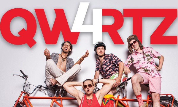Les quatre hommes de Qw4rtz seront sur scène le 4 septembre.