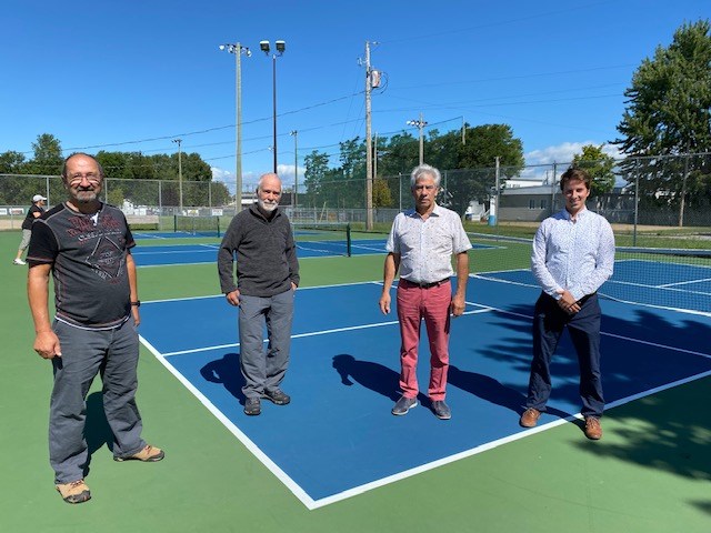 De nouveaux terrains de Pickleball ont été instaurés dans le secteur Saint-Grégoire, à l’été 2019.