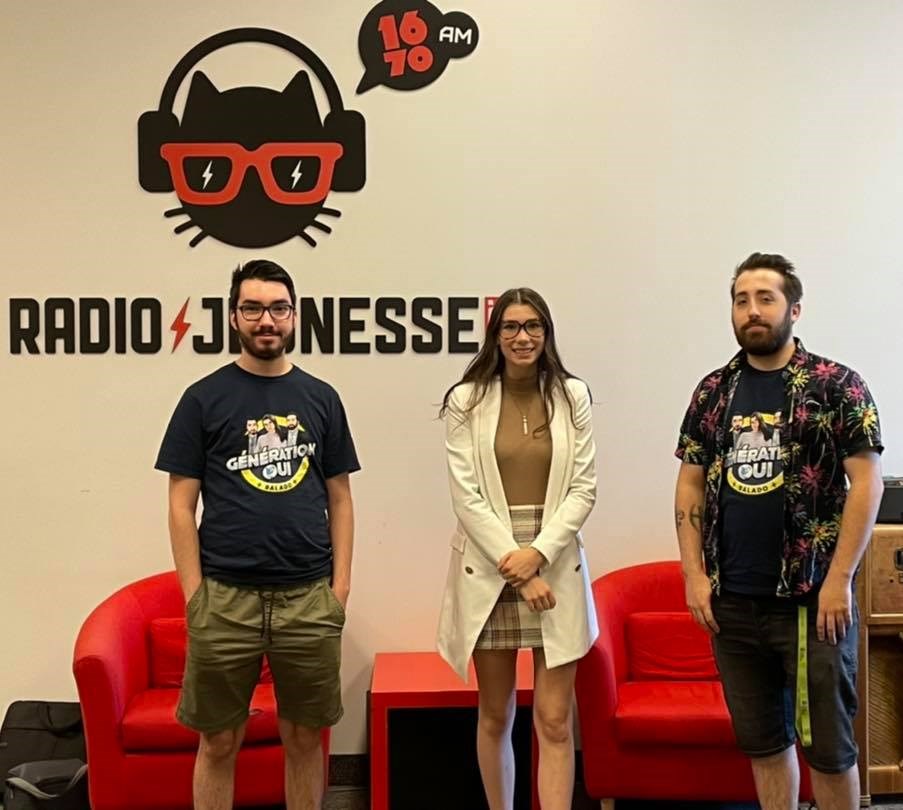 Marc-Antoine Lemay (Shawinigan), Charlotte Tremblay (Gatineau), Pierre-Olivier Lessard (Shawinigan).