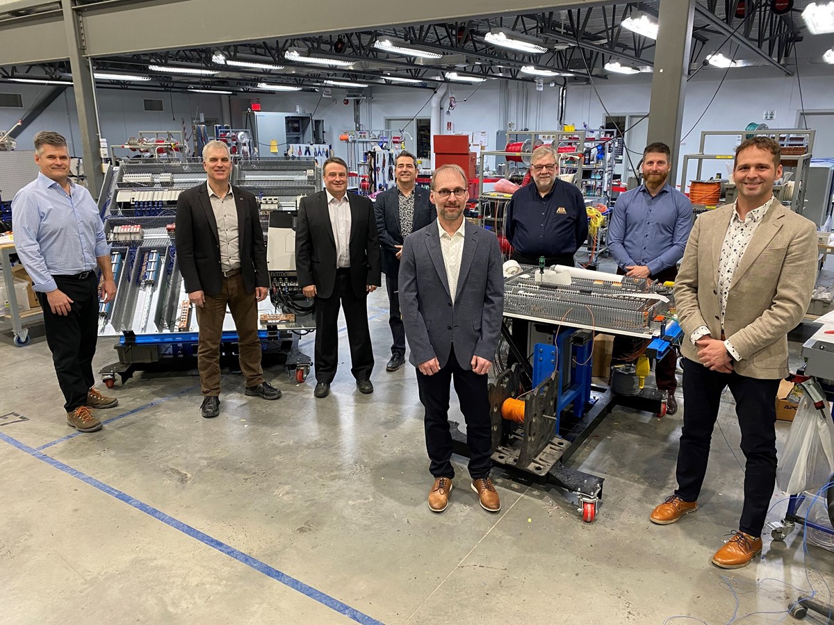 Mario Blouin, Jean-François Dupuis, Alain Grenier, Stéphane Thiffault, Marc Baril, Michel Levesque, Martin Roberge et Patrick Charette.