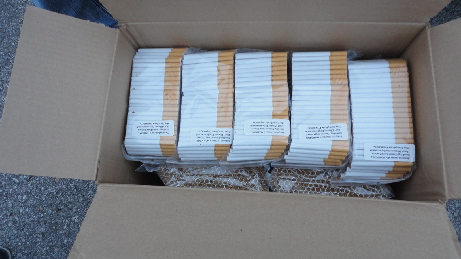 100 000 cigarettes de contrebande saisies par la police de Trois-Rivières