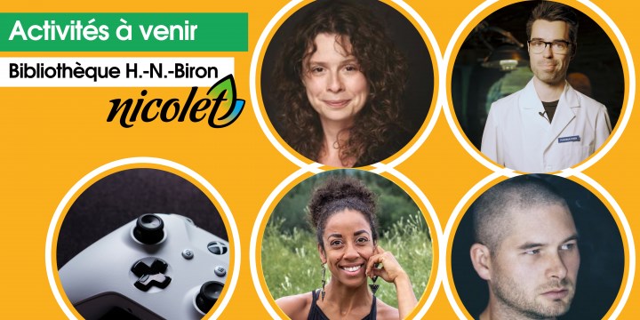 La bibliothèque H.N.-Biron de Nicolet revient en force avec une programmation d’activités