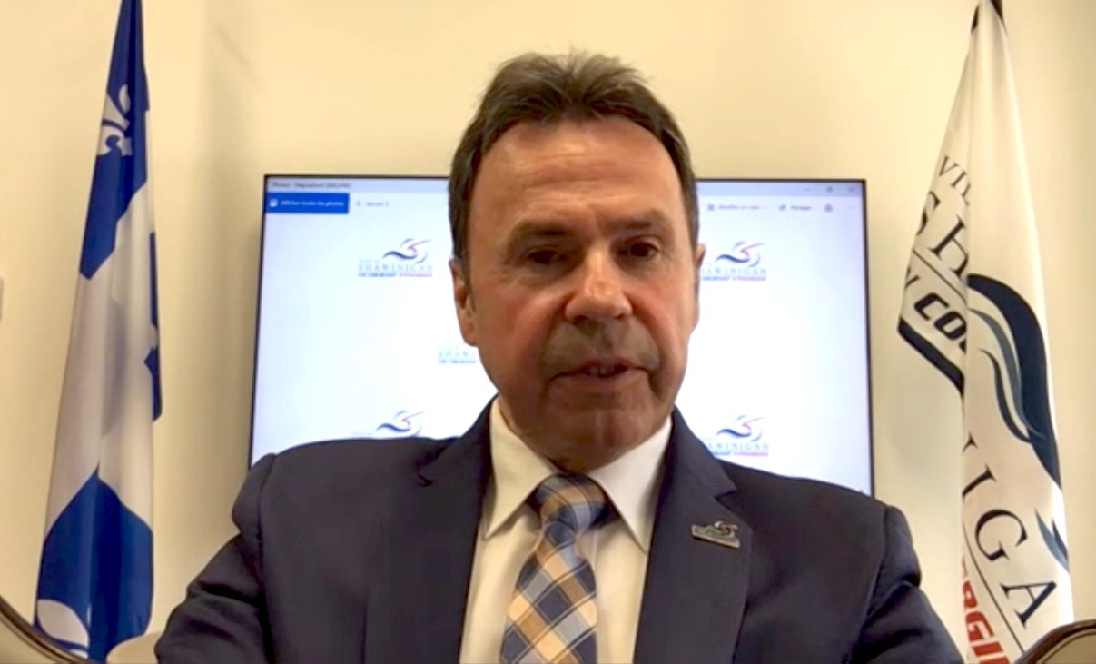 Le maire de Shawinigan, Michel Angers, fait le point sur les problèmes d'eau potable de la STELAP.