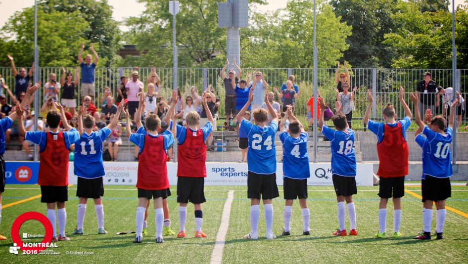 Image prise lors des Jeux d'été du Québec à Montréal en 2016