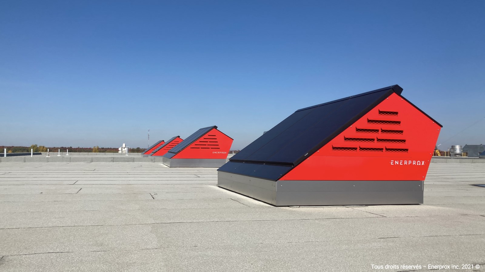 ENERPROX optimise la consommation d'énergie par l’ajout de module PVT.