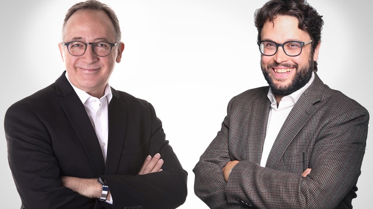 Les députés Yves Perron et Gabriel Ste-Marie.