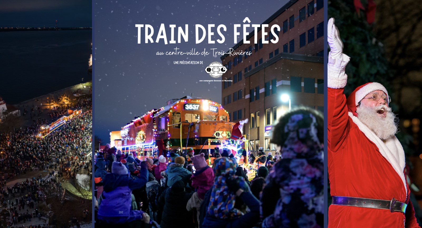 Un temps des Fêtes festif au centre-ville de Trois-Rivières
