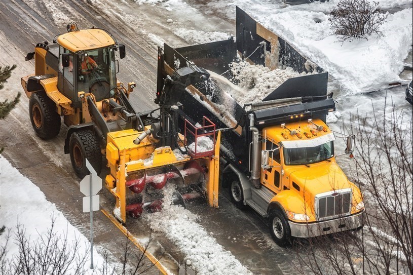 Tarification aux propriétés où la neige est ramassée à Shawinigan