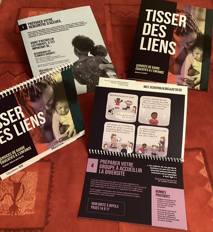 Lancement de la trousse Tisser des liens pour les services de garde éducatifs