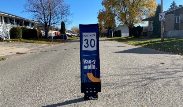 La vitesse dans les quartiers de Trois-Rivières sera réduite