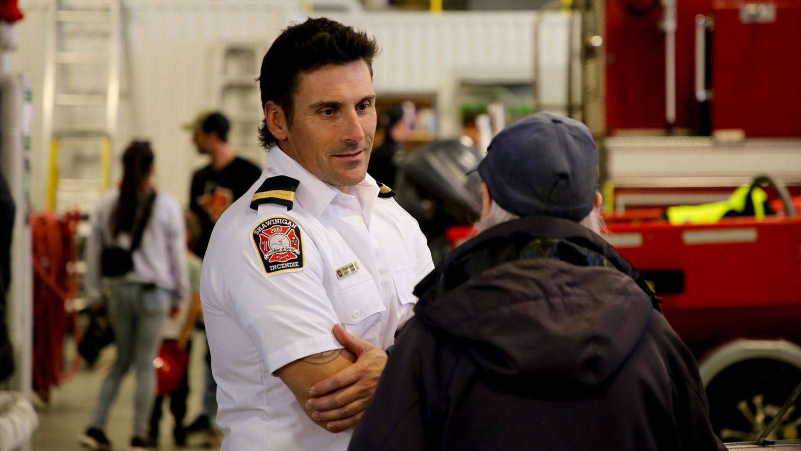 Près de 400 personnes ont visité la caserne Champlain à Shawinigan