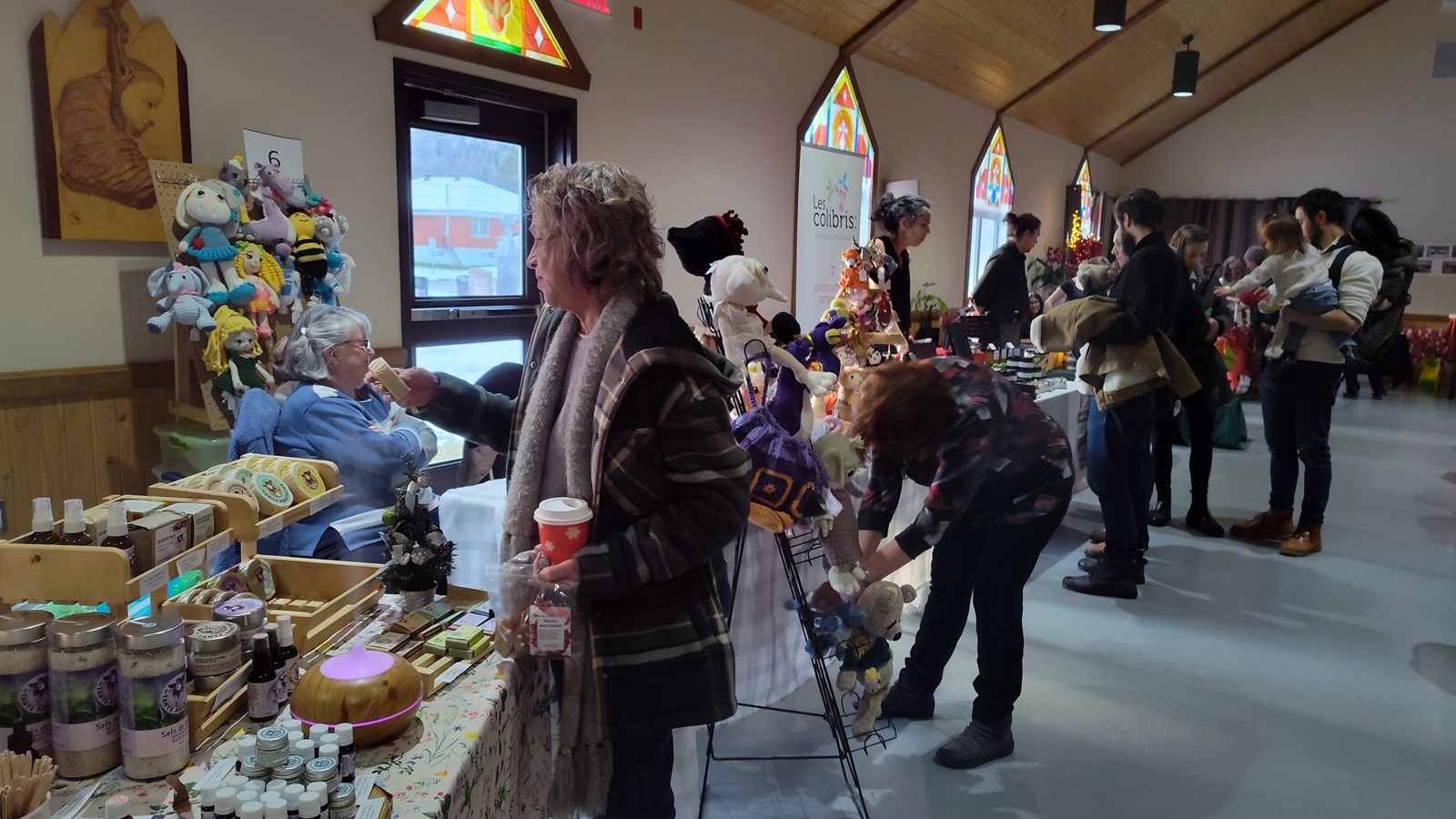 Il y aura la présence de 26 exposants locaux lors du Marché de Noël de Sainte-Émilie-de-l'Énergie.