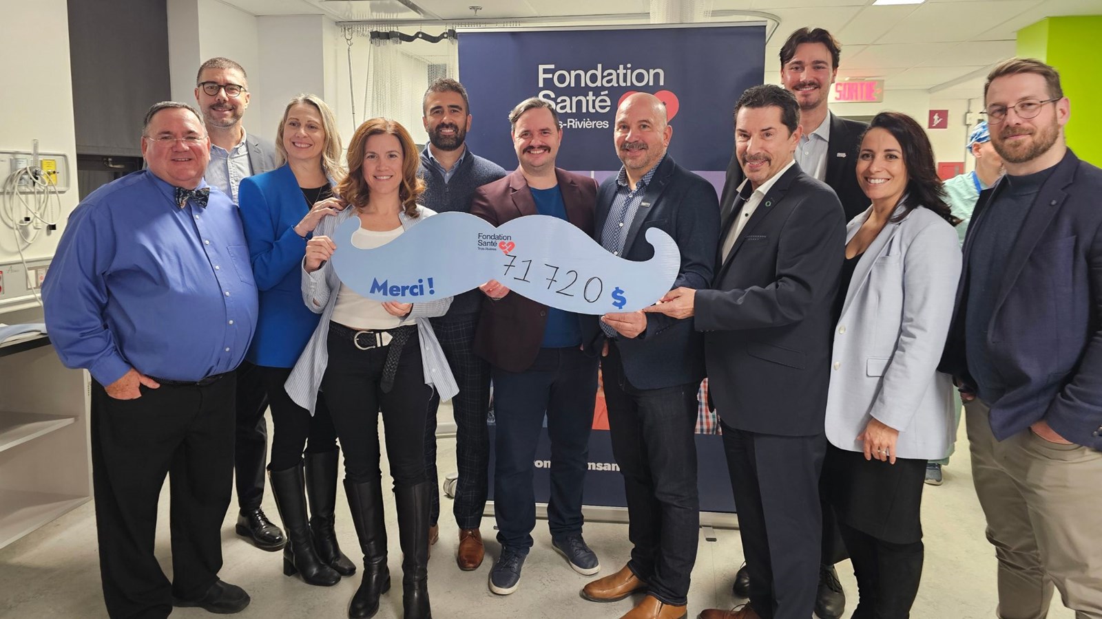 Grâce à l’engagement des participants, des entreprises et des partenaires, un total de 71 720 $ a été amassé au profit du Fonds en urologie à la mémoire de Gilles Rousseau.