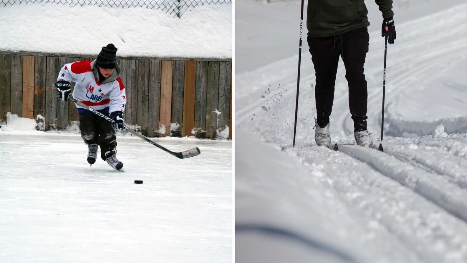 Des patinoires extérieures et des sentiers de ski de fond sont déjà accessibles à la population de Shawinigan.