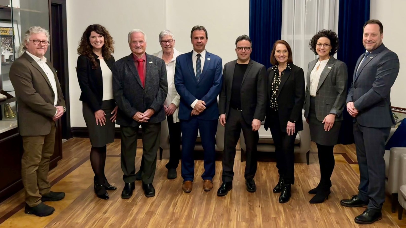 Pascal L’Heureux honoré par le maire de la Ville de Shawinigan