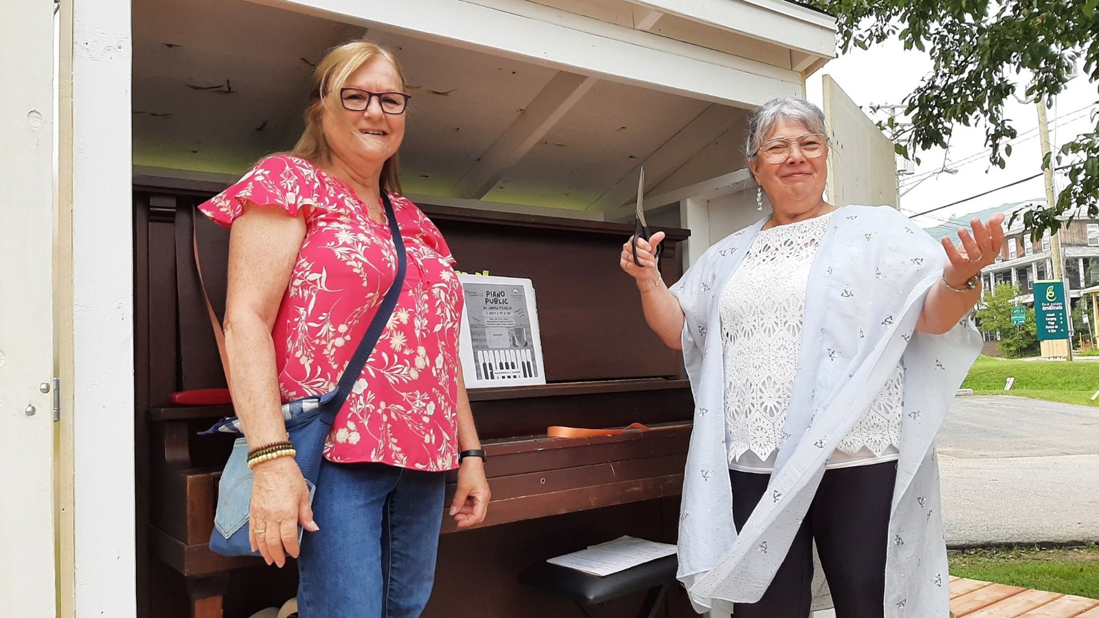 Un nouveau piano public situé au Jardin d’Émélie