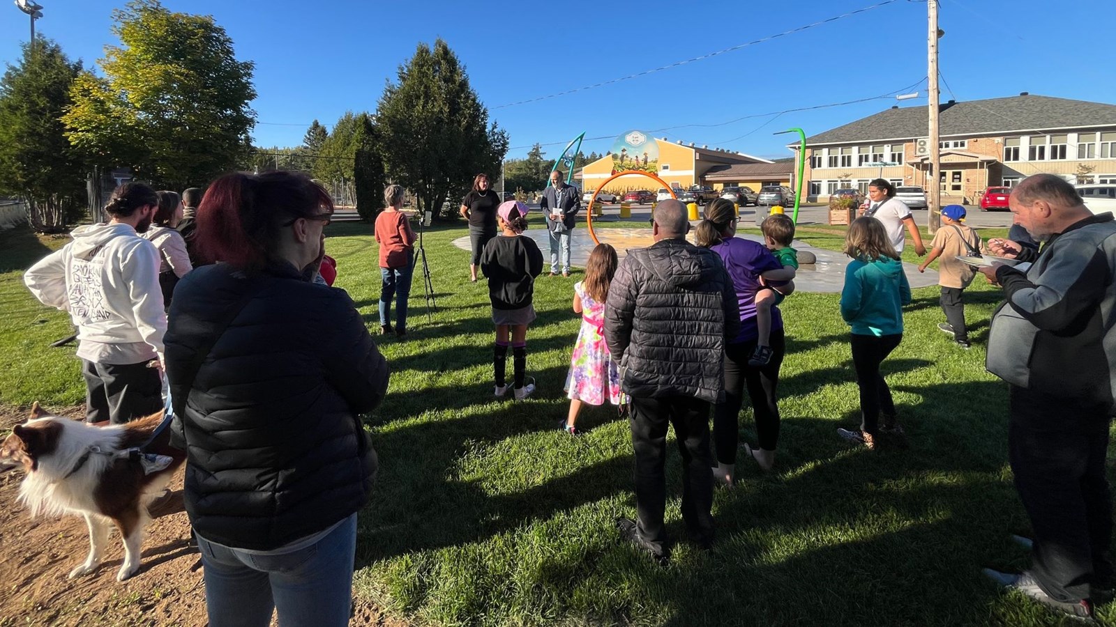 Une nouvelle aire de jeux d'eau à Sainte-Émilie-de-l'Énergie