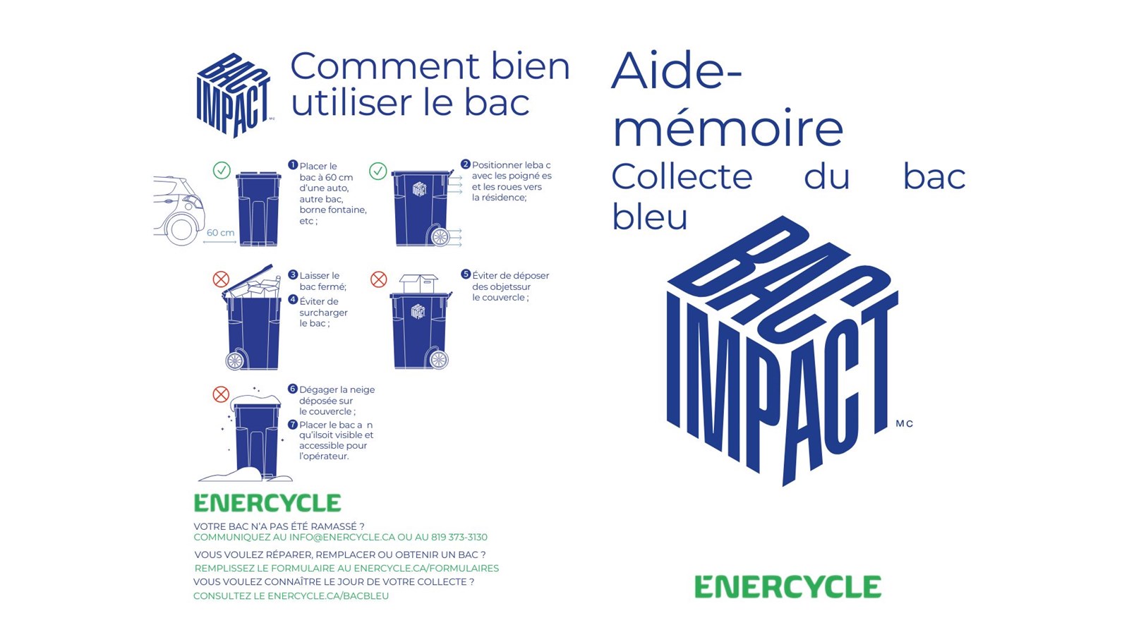 Des bonnes habitudes à prendre pour les collectes des matières résiduelles
