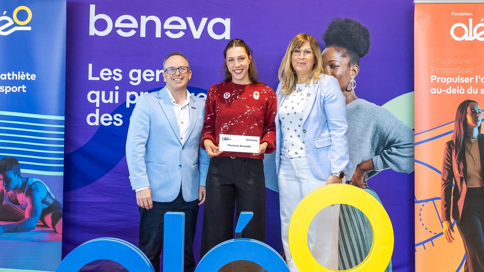 Patinage de vitesse courte piste: Florence Brunelle reçoit une bourse de 4 000$
