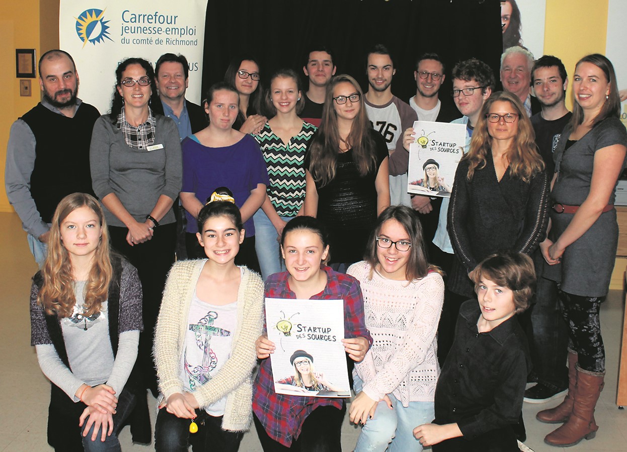 Une dizaine de jeunes de la MRC des Sources ont pu vivre une expérience enrichissante grâce au Carrefour jeunesse-emploi du comté de Richmond et Drummond-Bois-Francs.