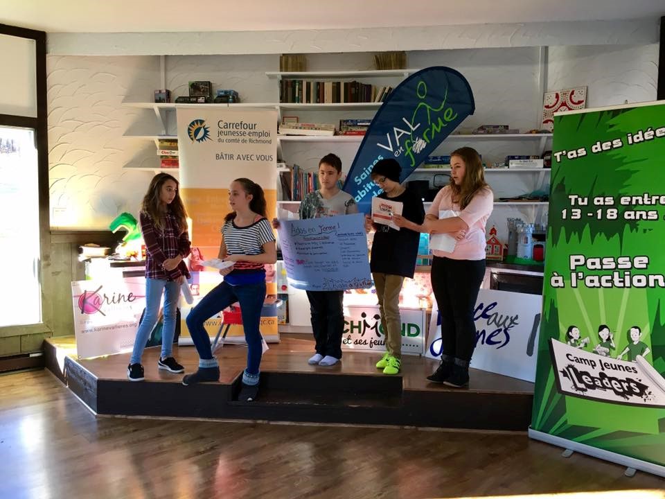 Projets pour quinze jeunes de la relève du Val St-François