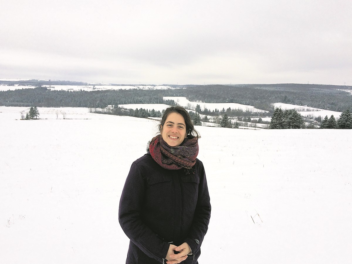 Catherine Gauthier-Dion est la personne ressource du projet L’Arterre sur le territoire de la MRC des Sources