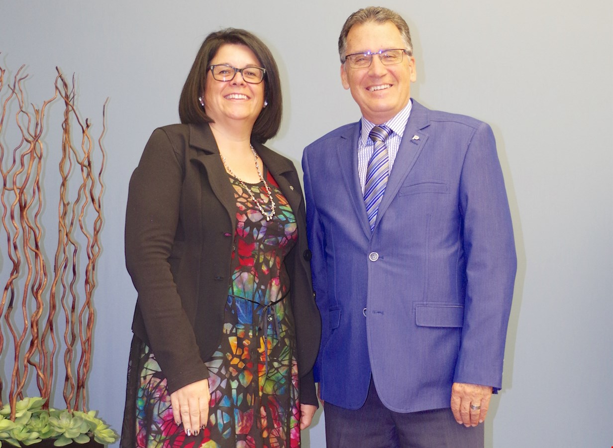 Mme Anne Vaillancourt et de M. Nelson Lamontage qui ont été nommés respectivement directrice générale et président de Promutuel Assurance Chaudière-Appalaches.