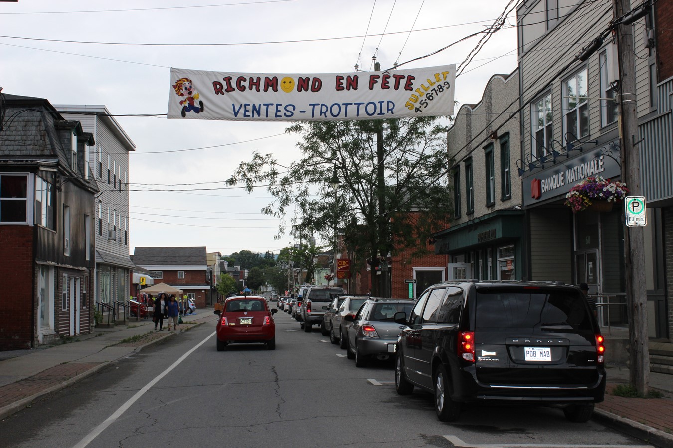 Vente trottoir à Richmond