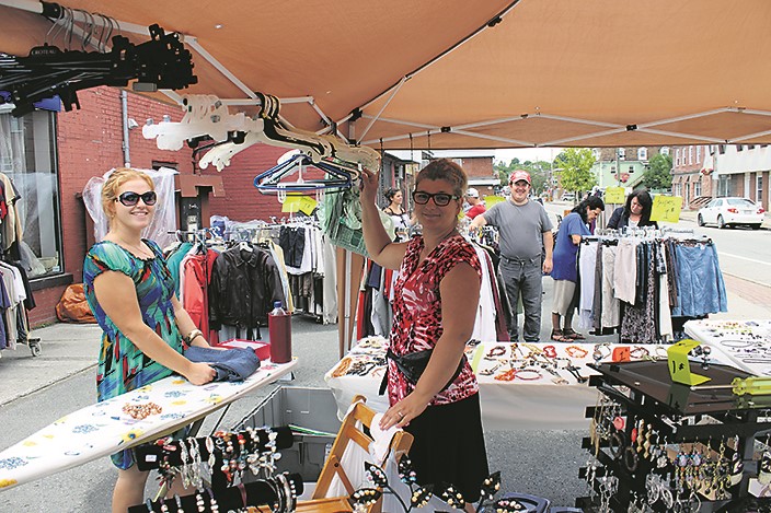 Vente trottoir à Richmond