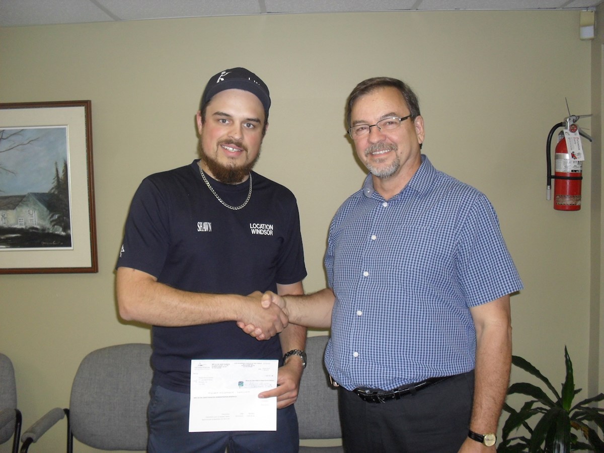 Shawn Boissonneault, actionnaire de Location Windsor et Daniel Braün du SDRL.