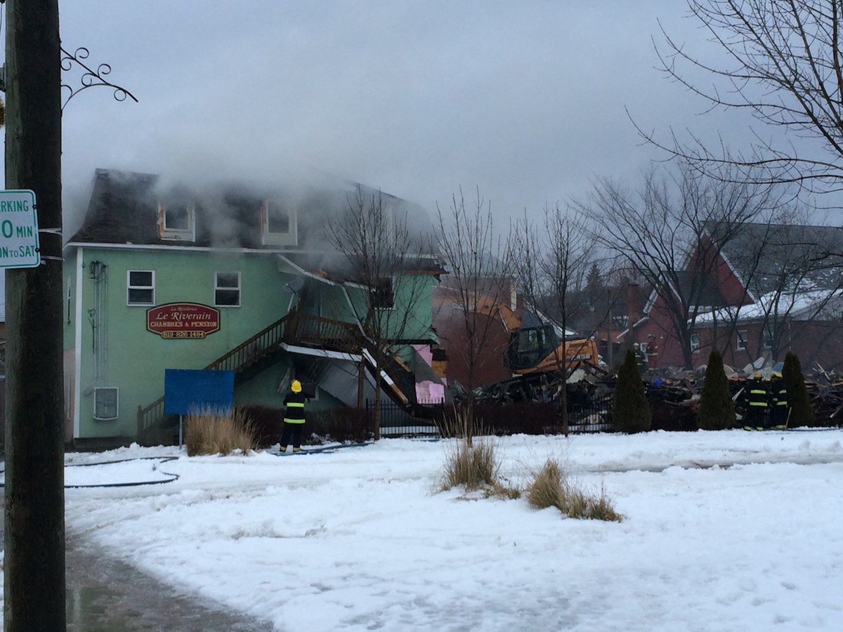 Incendie au Riverain de Richmond, plus d'informations