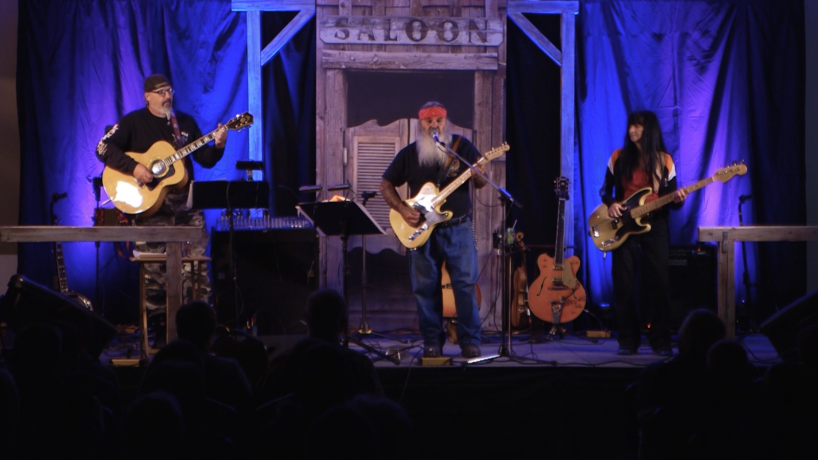 L’orchestre des Patriotes Country.