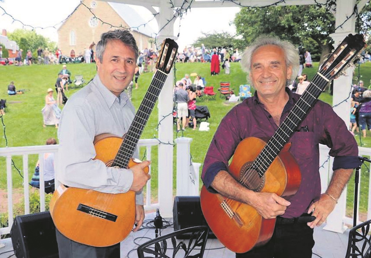 Luc Fortin et Richard Léveillé