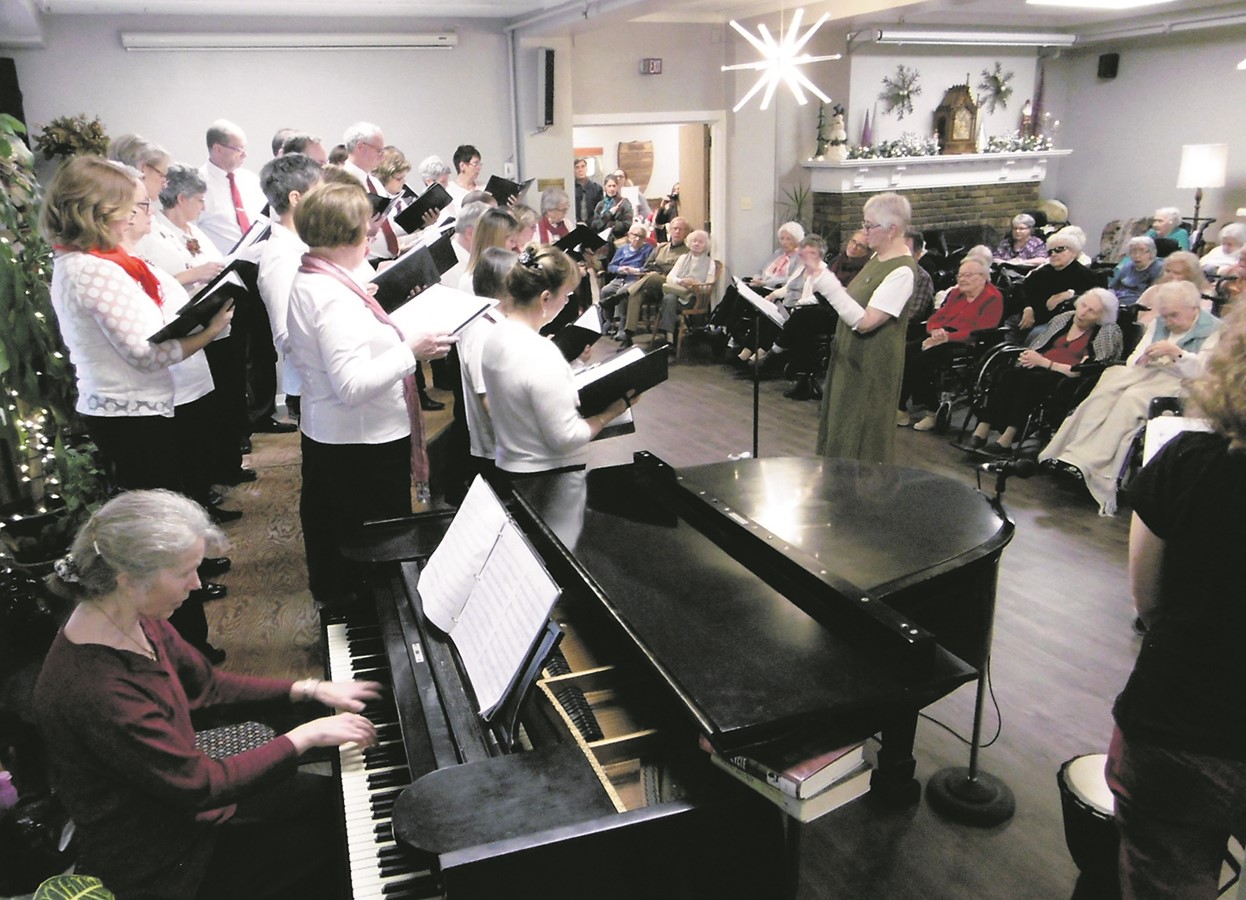 La chorale œcuménique de Richmond-Melbourne.