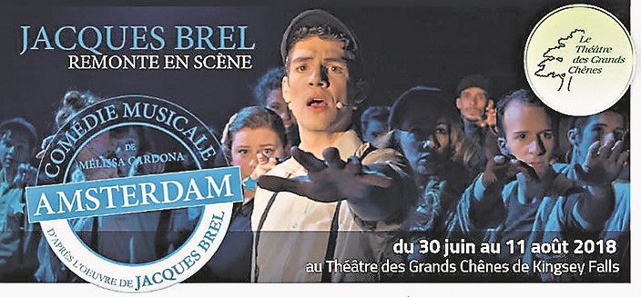 Spectacle au Théâtre des Grands Chênes de Kingsey-Falls