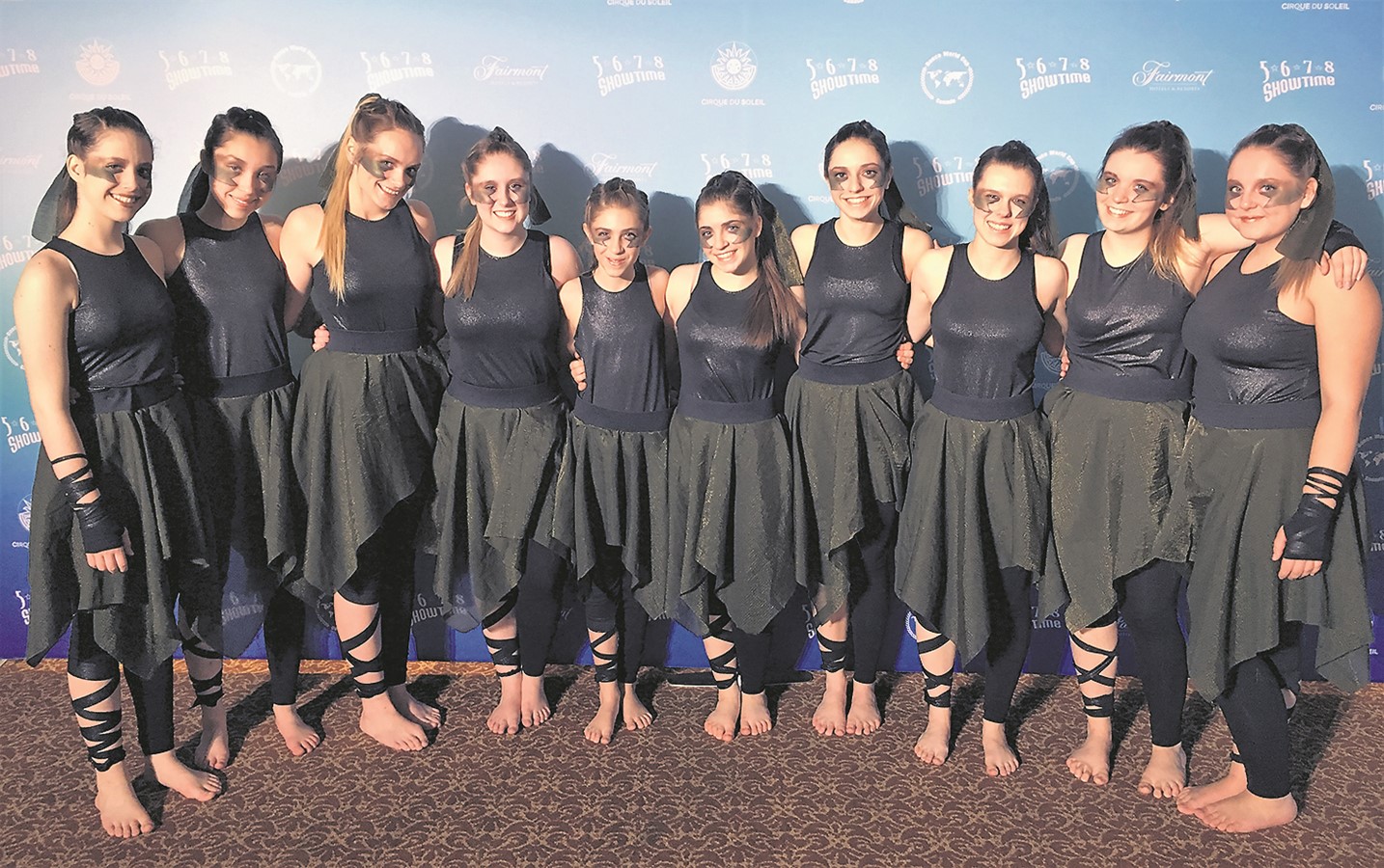 Belle performance pour la troupe de chorégraphie contemporaine de L’Atelier danse d’Asbestos.