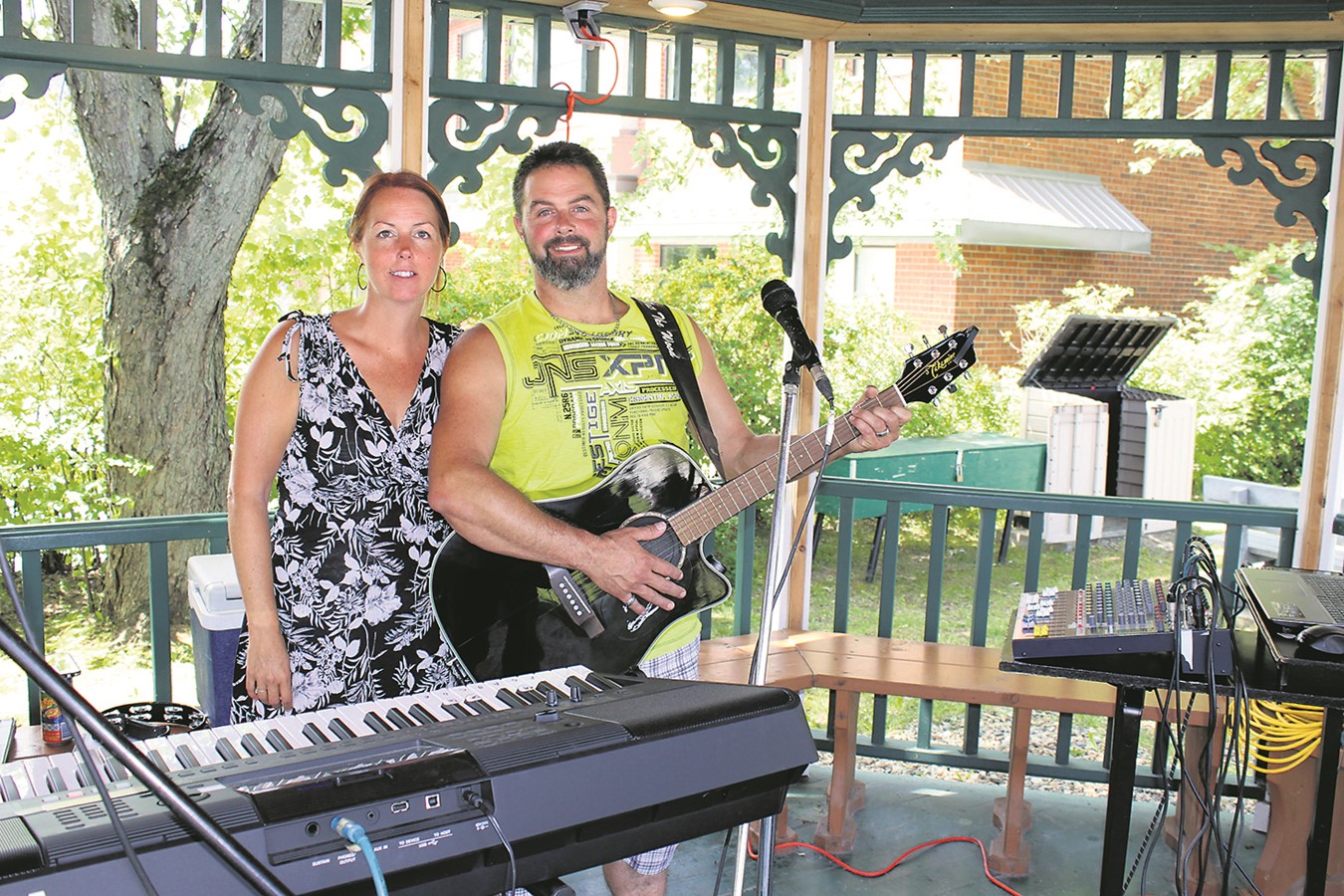 Le duo Guylaine et Patrick.