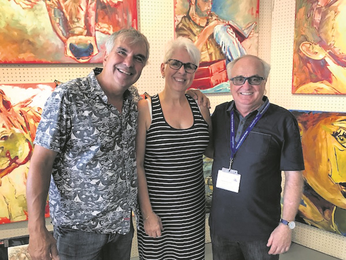 Claude Bonneau president d’honneur 2018, Caroline Dion présidente 2019 ainsi que Rénald Gauthier président fondateur