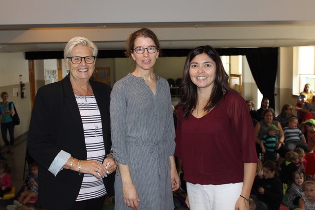 Solange Richard, Caroline Pleau et Ana Rosa Mariscal.