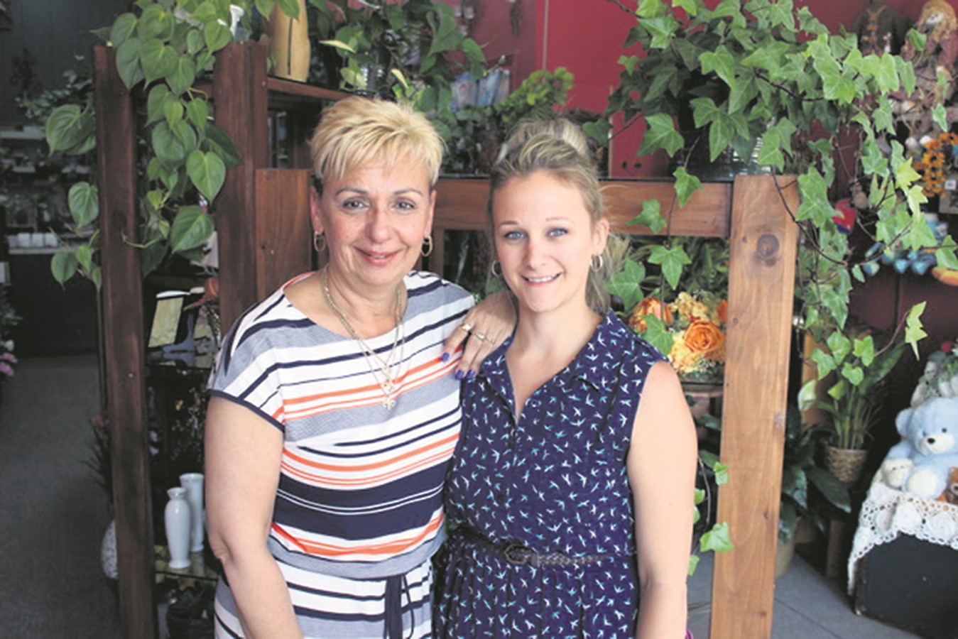 Une relève appréciable : Manon Morin et Jessica Gagné.