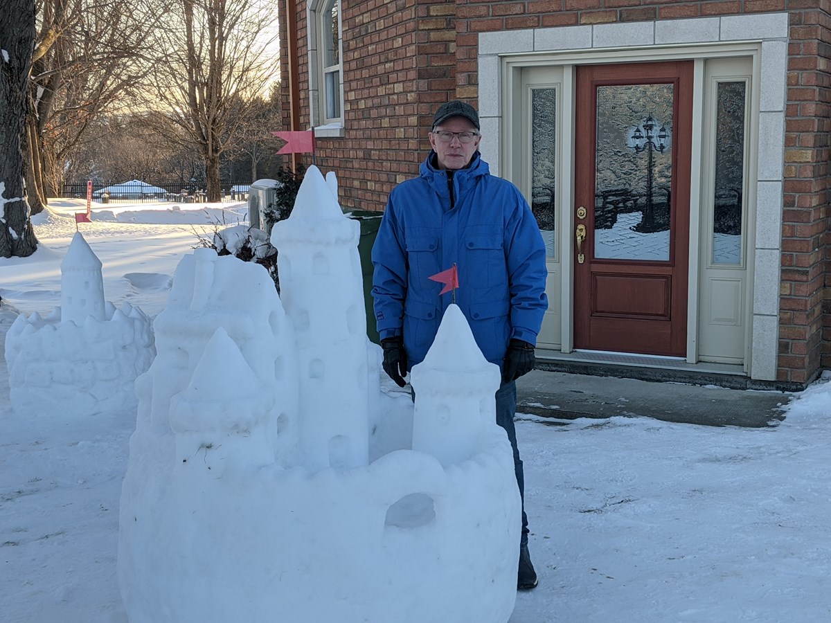 Un peu de plaisir et d’art hivernal à Danville