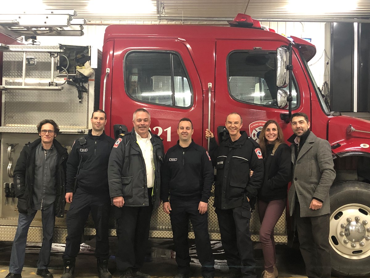 Le 31 décembre 2022, cette belle aventure a pris fin pour notre brigade. Quelques anciens pompiers étaient présents pour la dernière soirée de garde.
