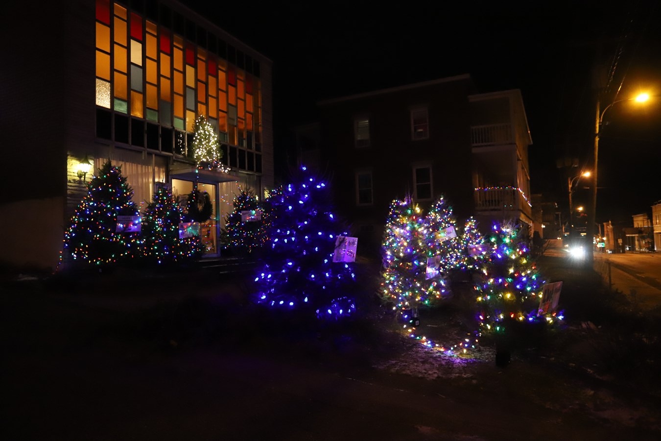 Dans divers points de vente, les gens peuvent acheter une lumière de Noël au coût de 2 $ l’unité. Les plus gros donateurs pouvaient pour leur part financer un sapin illuminé de différentes hauteurs au coût de 250 $, de 500 $ ou de 1000 $.