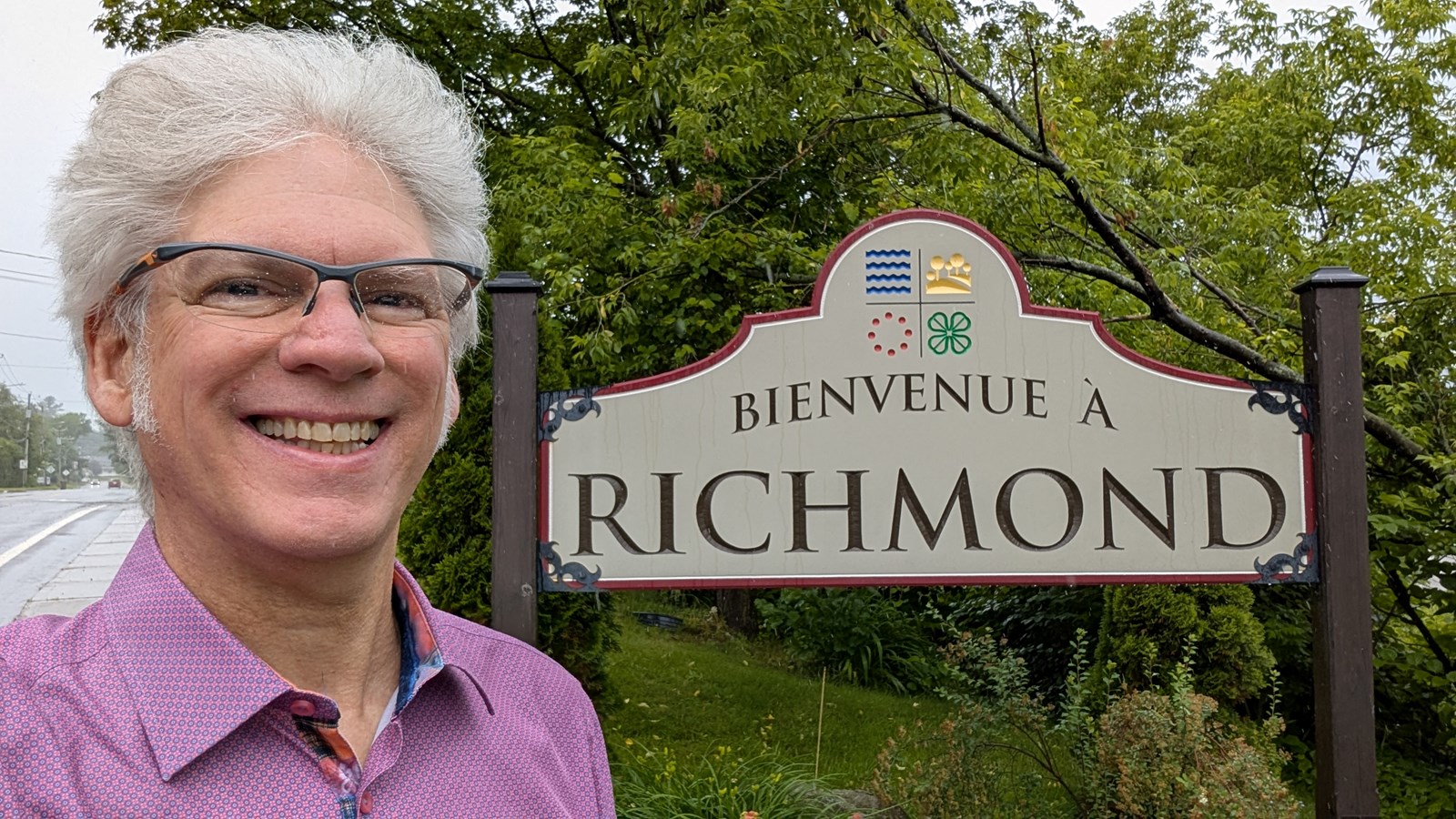 Paul Massé, candidat dans le district no 1 à Richmond.