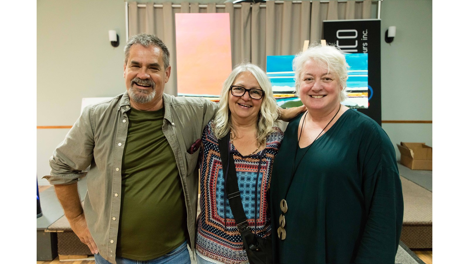 Claude Lépine, Johanne Duguay et Mélanie Gauthier.