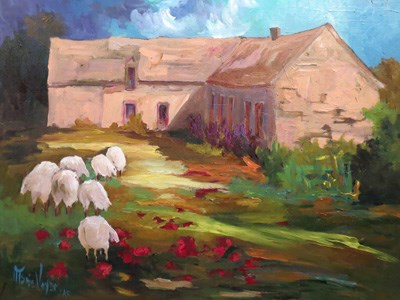 La peintre Marie Voyer présente son exposition «Sur deux horizons» à l'UQAR